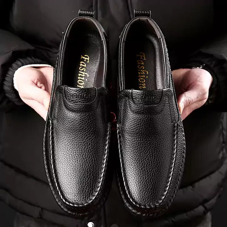 🔥Zeitlich begrenztes Angebot 49 % RABATT🔥Lässige, atmungsaktive Leder-Loafer für Herren