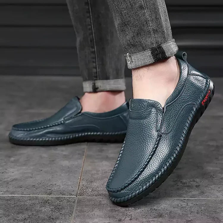 🔥Zeitlich begrenztes Angebot 49 % RABATT🔥Lässige, atmungsaktive Leder-Loafer für Herren