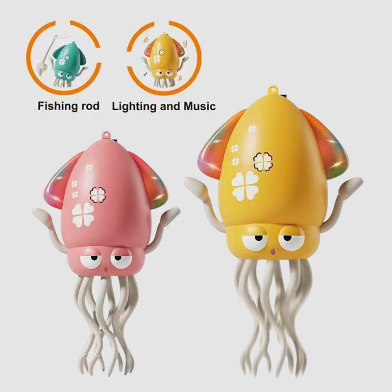 Dancing octopus octopus automatic obstacle avoidance children's trick funny decompression toy