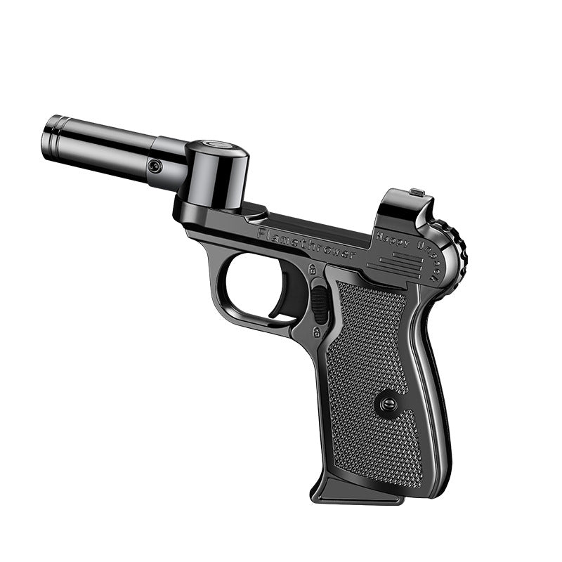 New rotatable foldable nozzle welding spray gun outdoor camping barbecue ignition tool large firepower inflatable lighter