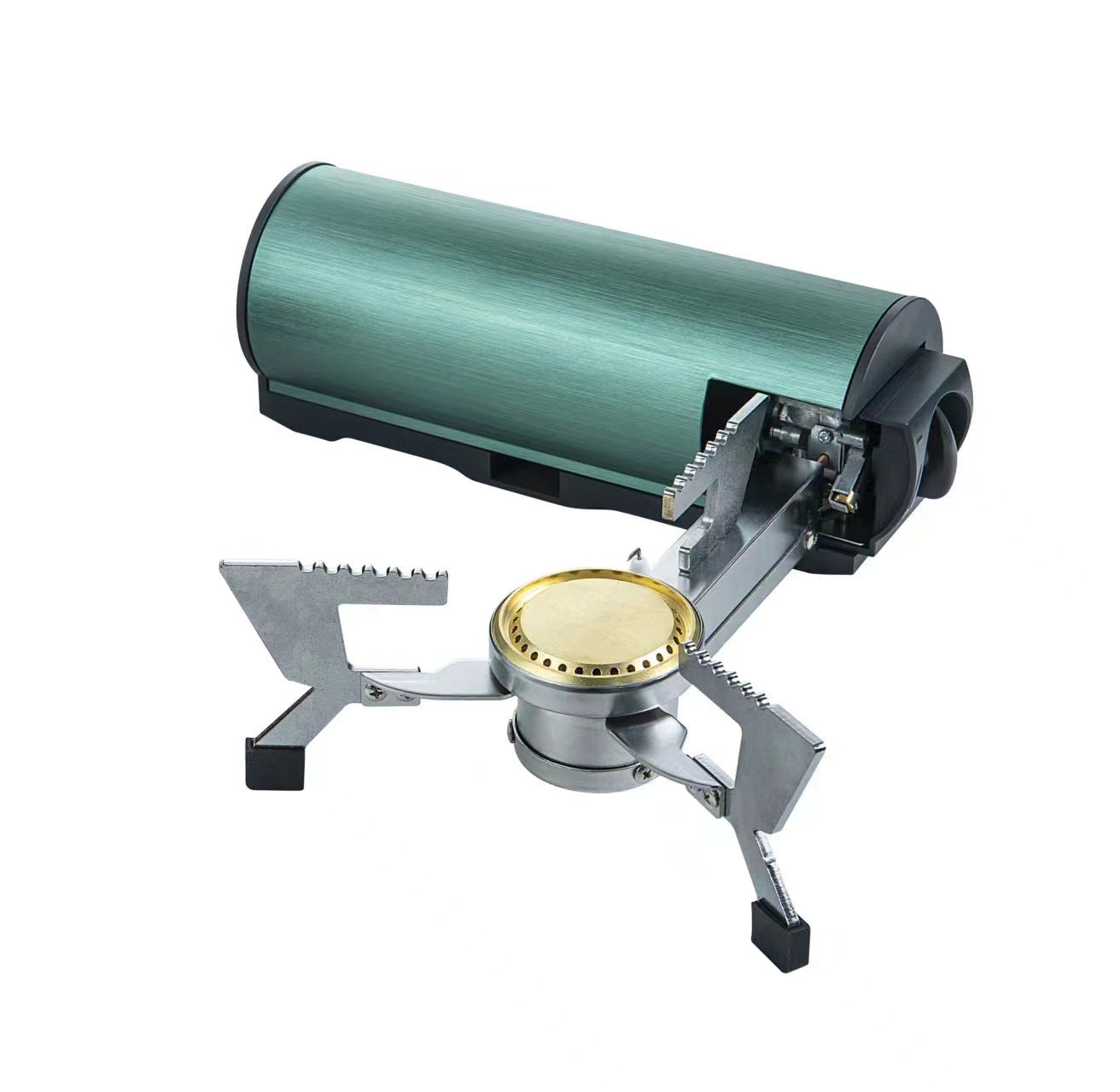 Portable outdoor folding gas stove