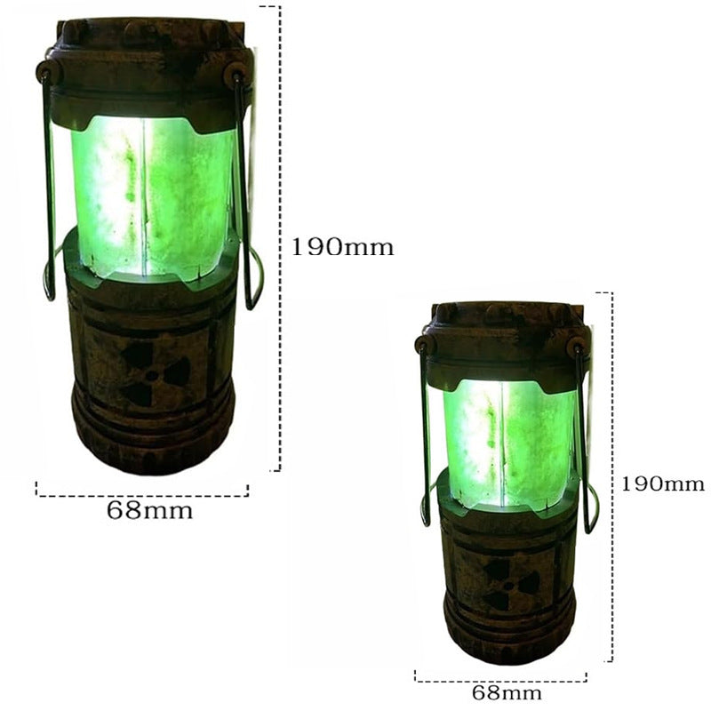 Resin nuclear night light