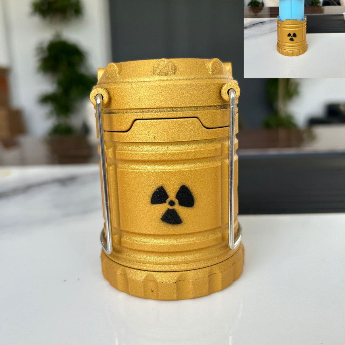 Resin nuclear night light