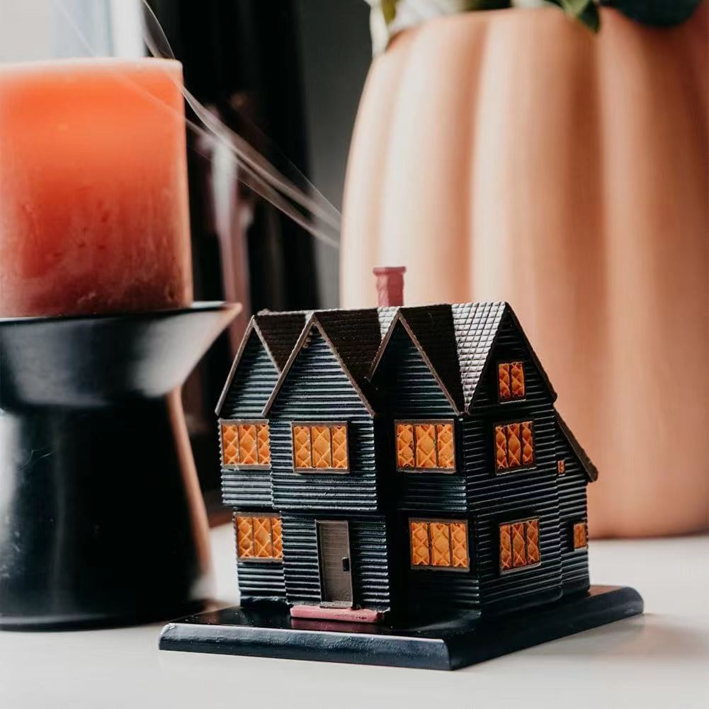 Black House Incense Burner Christmas Ornament