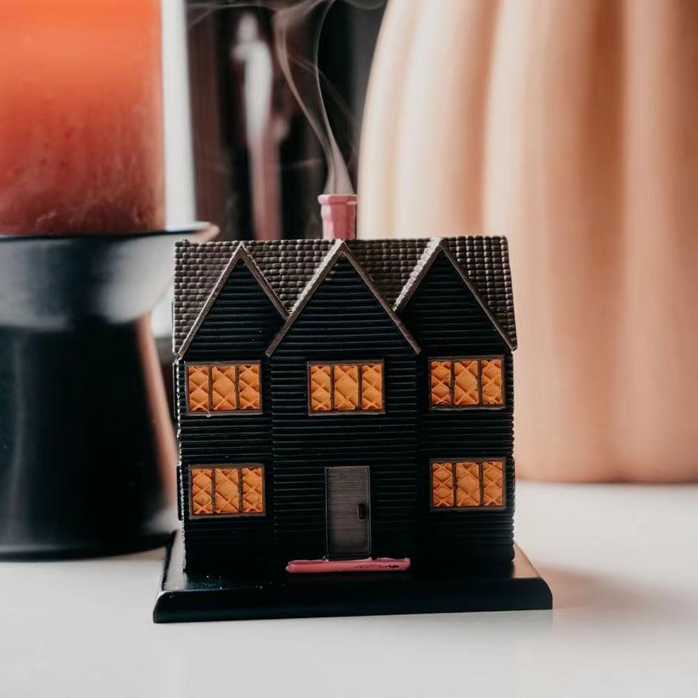 Black House Incense Burner Christmas Ornament