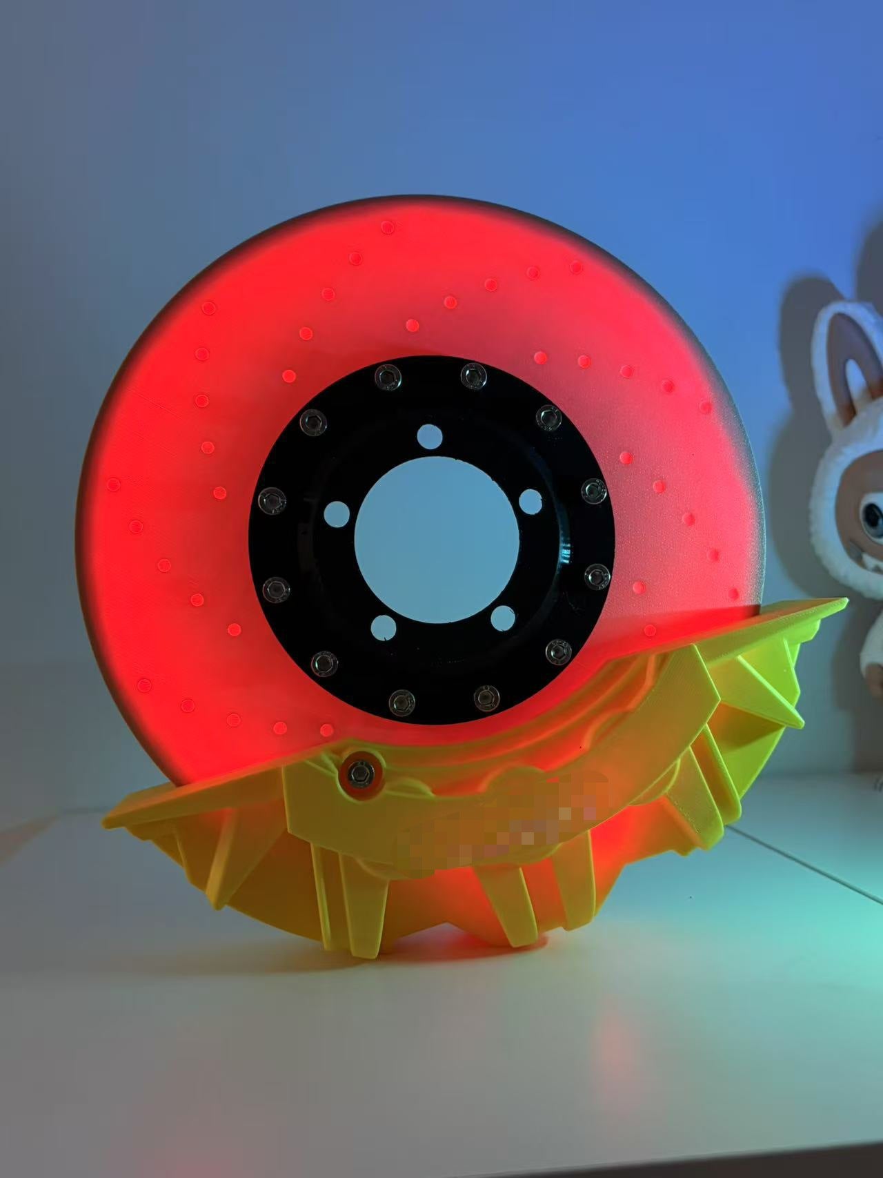 New Brembo Caliper Brake Disc Model Creative Desktop Atmosphere Light