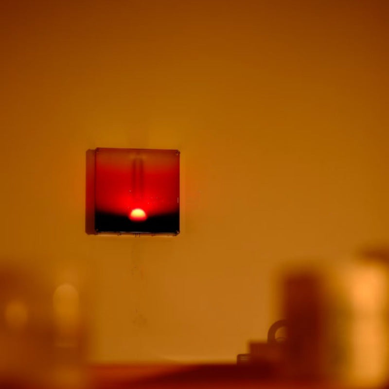 Sunset wall lamp bedroom bedside internet celebrity live broadcast background atmosphere lamp