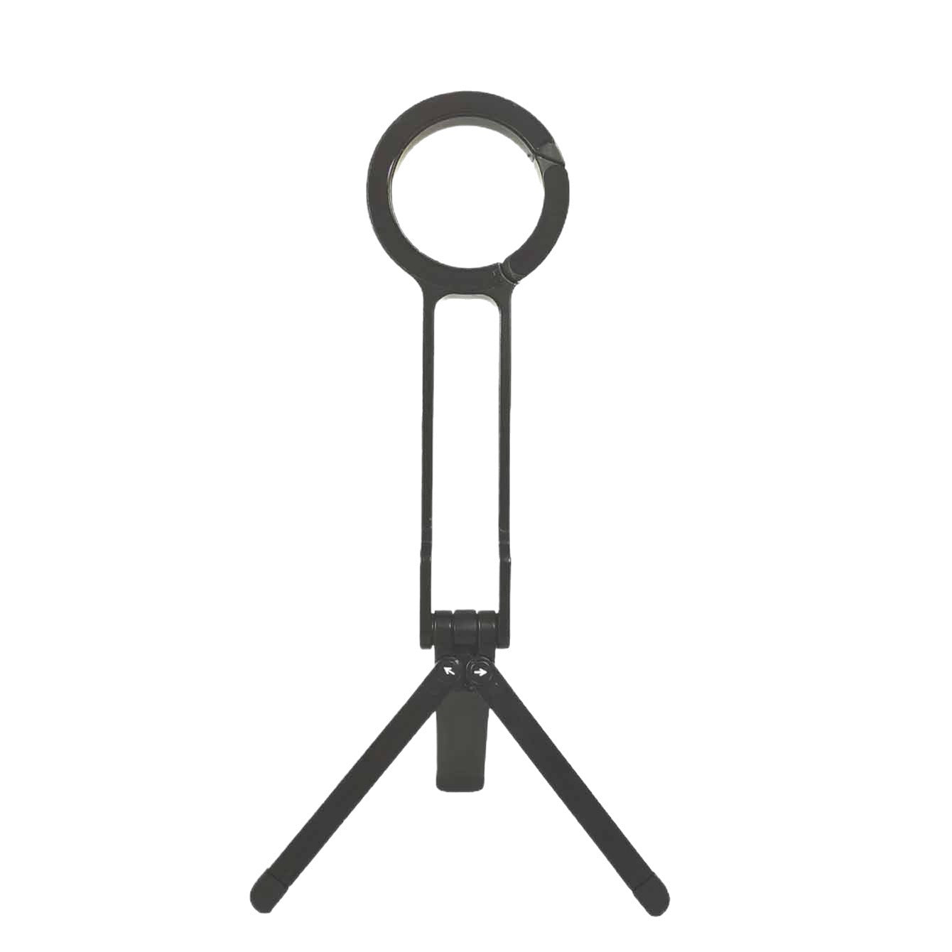 2025 New Mobile Phone Magnetic Bracket Mountaineering Buckle Multi-function Shooting Bracket Portable Live Streaming Tripod Mobile Phone Bracket