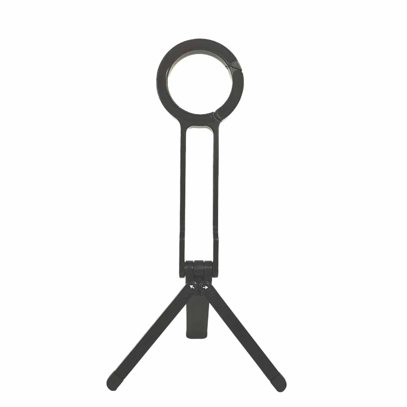 2025 New Mobile Phone Magnetic Bracket Mountaineering Buckle Multi-function Shooting Bracket Portable Live Streaming Tripod Mobile Phone Bracket