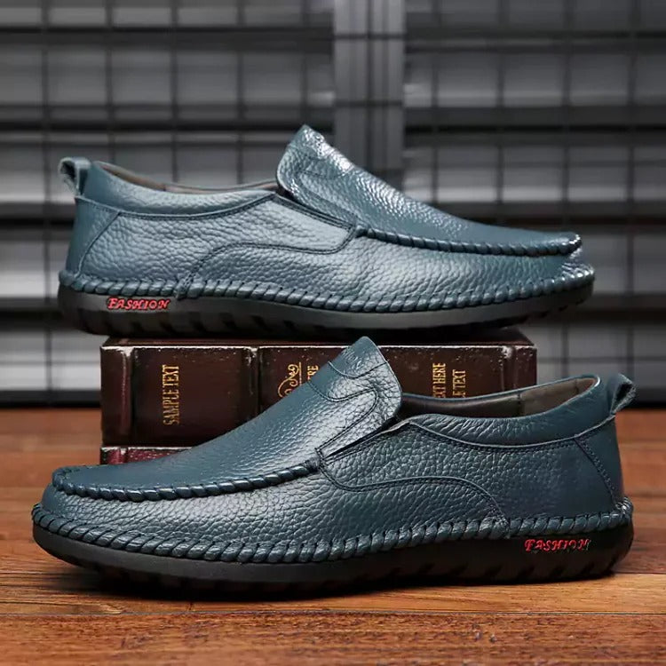🔥Zeitlich begrenztes Angebot 49 % RABATT🔥Lässige, atmungsaktive Leder-Loafer für Herren