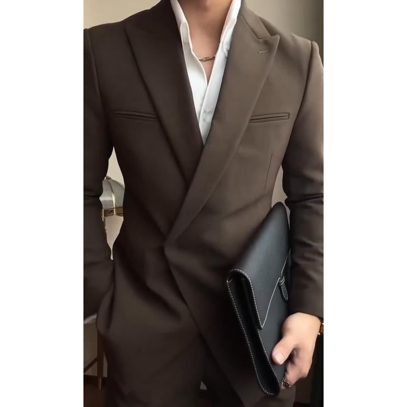 Men's high quality luxury suit jacket