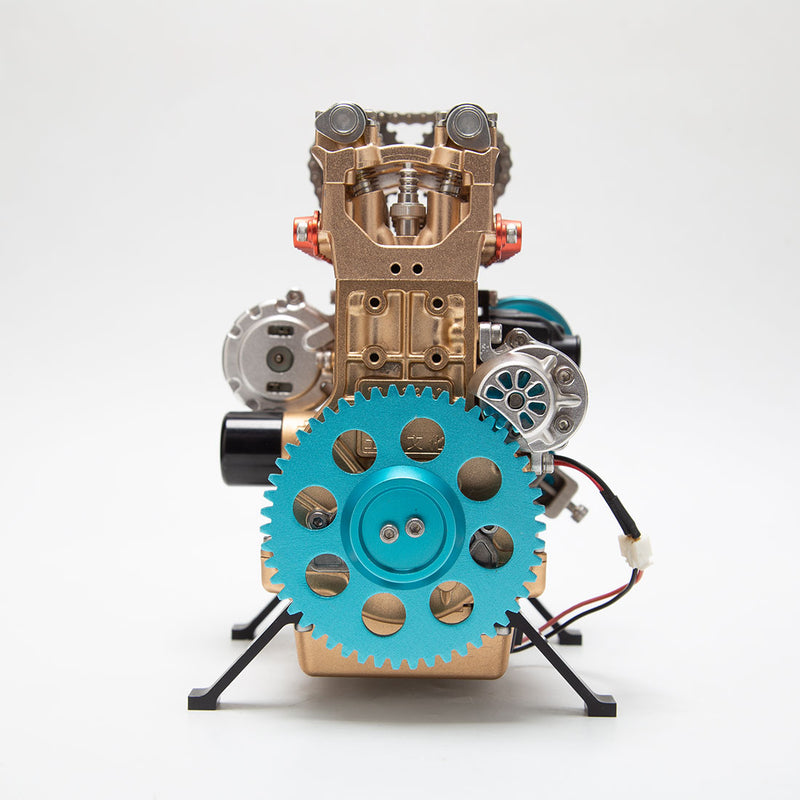 Four cylinder mini engine assembly kit, adult model engine kit
