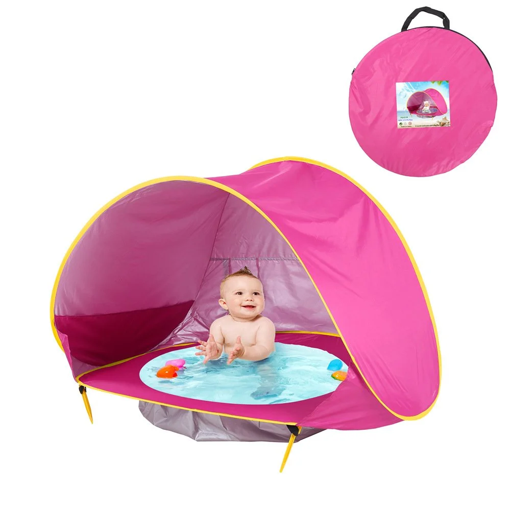 Baby Beach Shelter Tent with Folding Pool