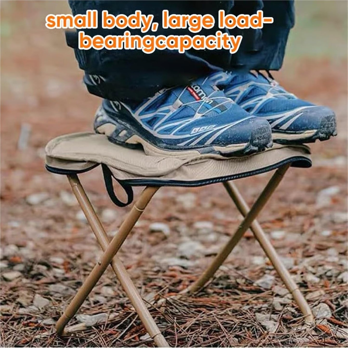 Folding Backpacking Stool Mini Folding Outdoor Camping Stool