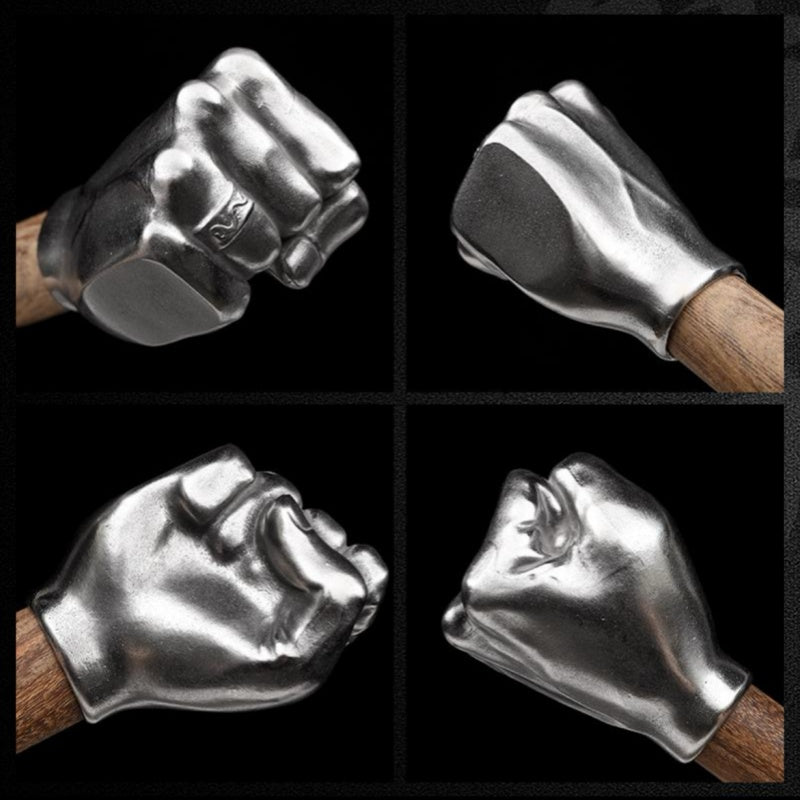 Hardened Steel Fist Hammer Craft Ornaments Multifunctional EDC Gadget