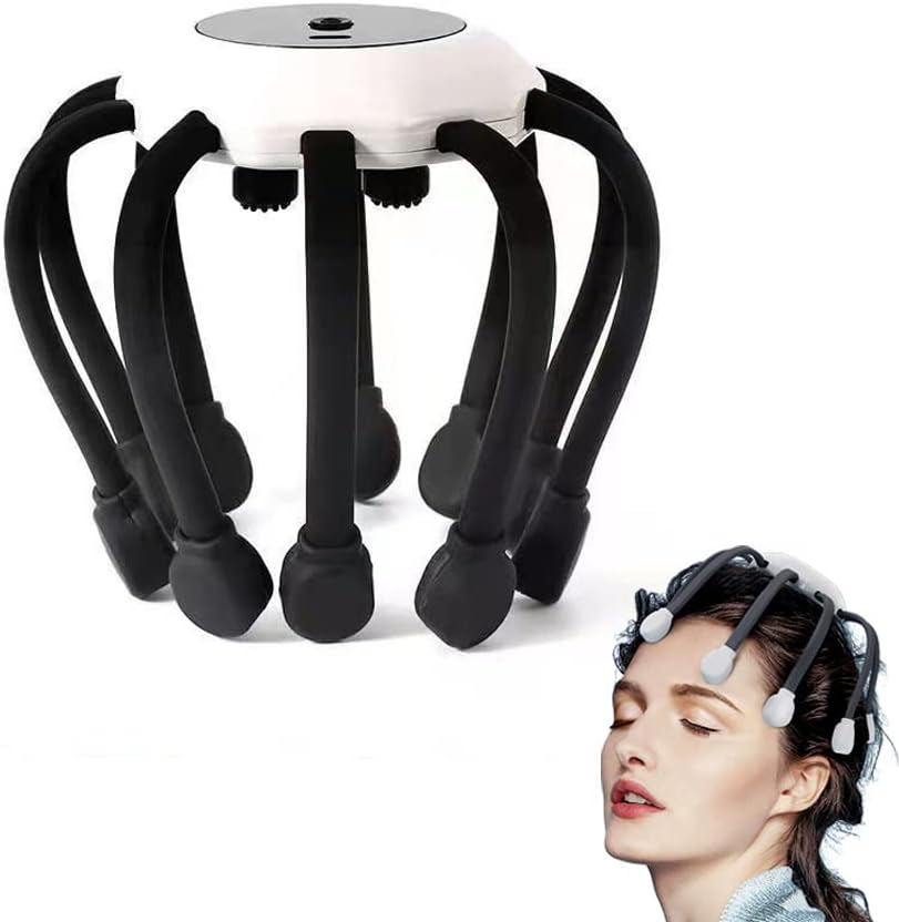 Automatic scalp massager