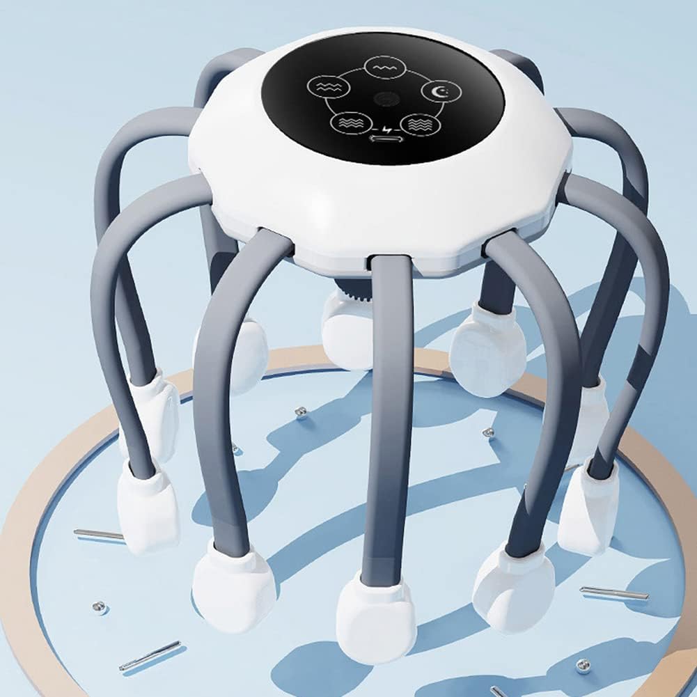 Automatic scalp massager