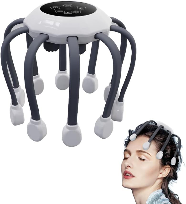 Automatic scalp massager