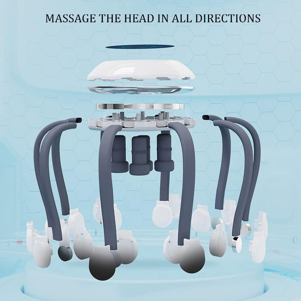 Automatic scalp massager