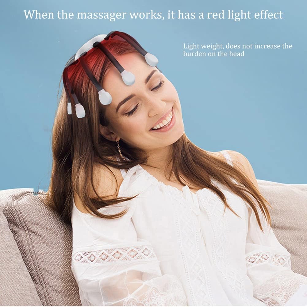 Automatic scalp massager