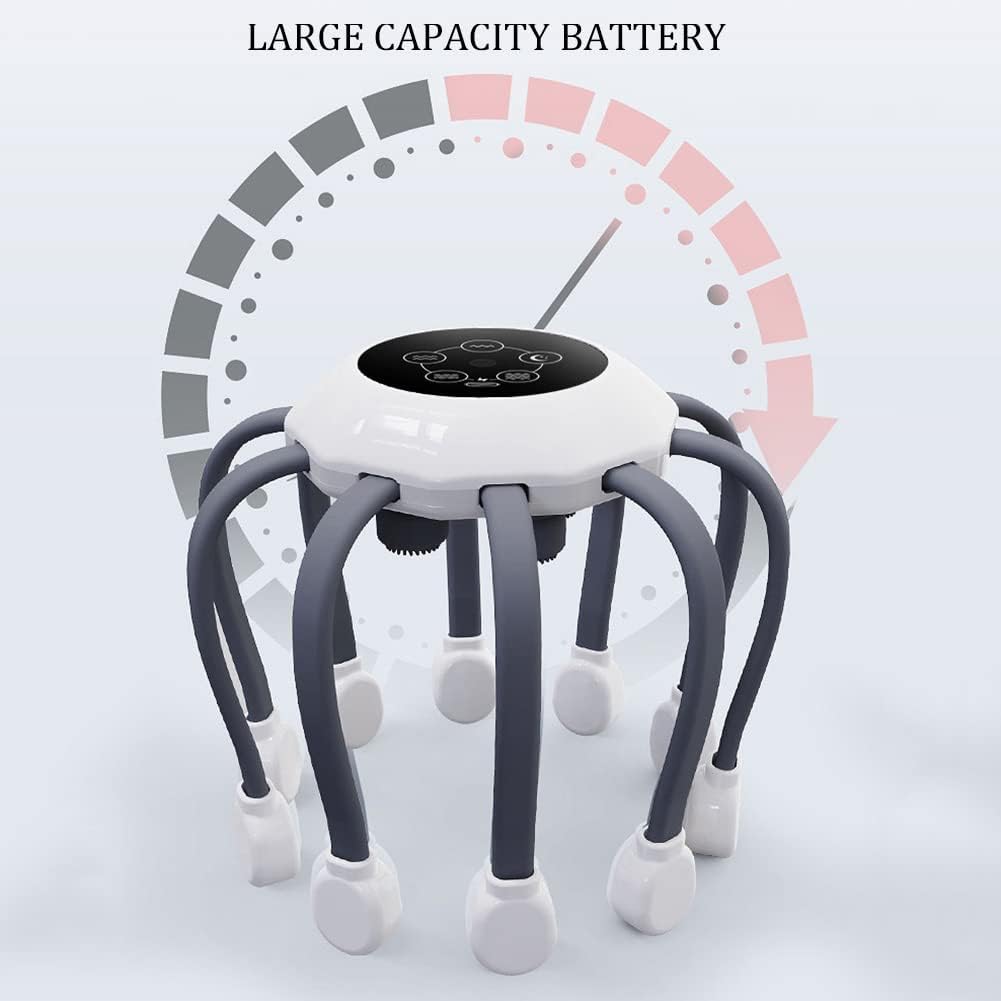 Automatic scalp massager