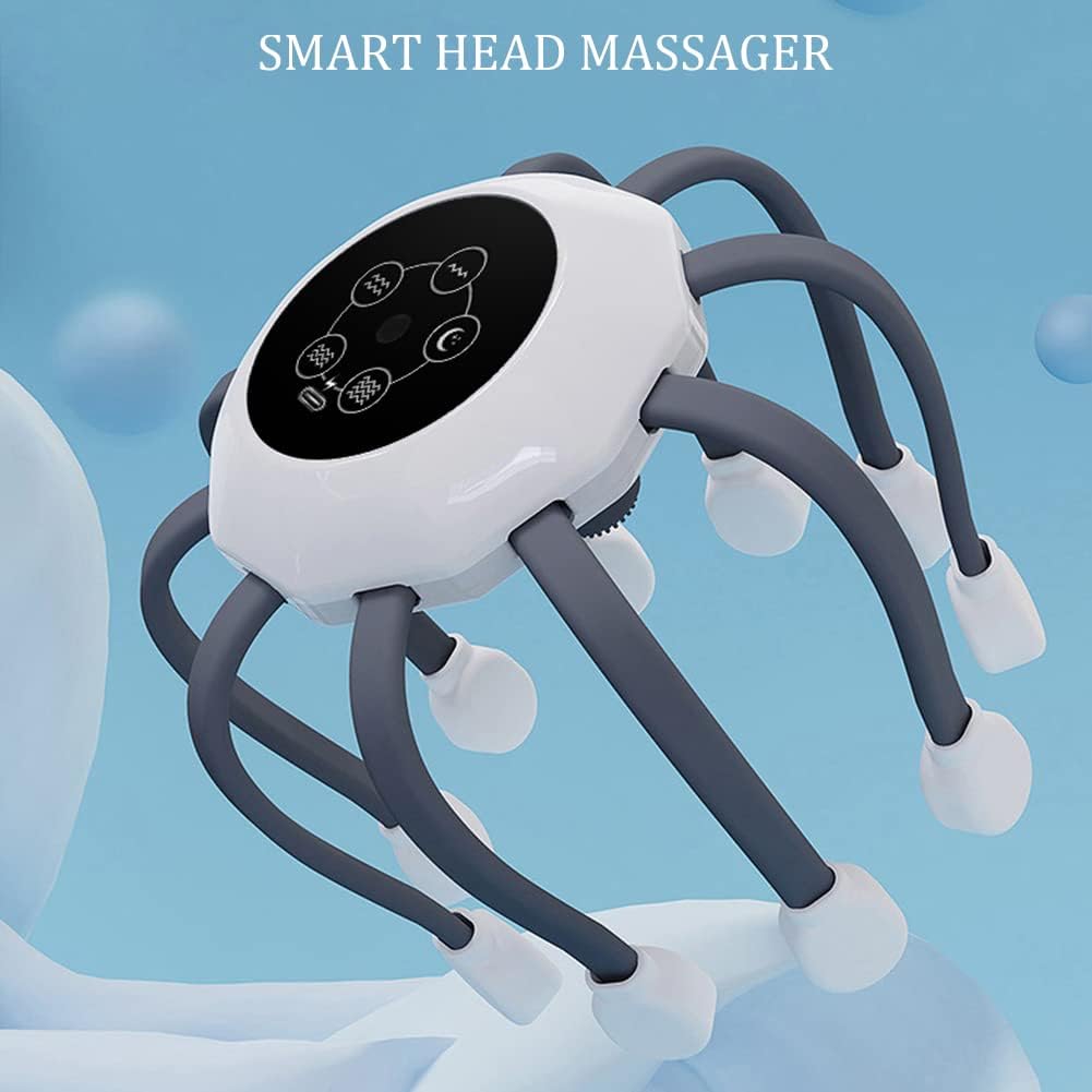 Automatic scalp massager