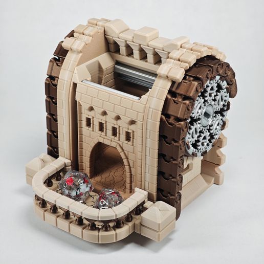 Mechanical Dice Tower