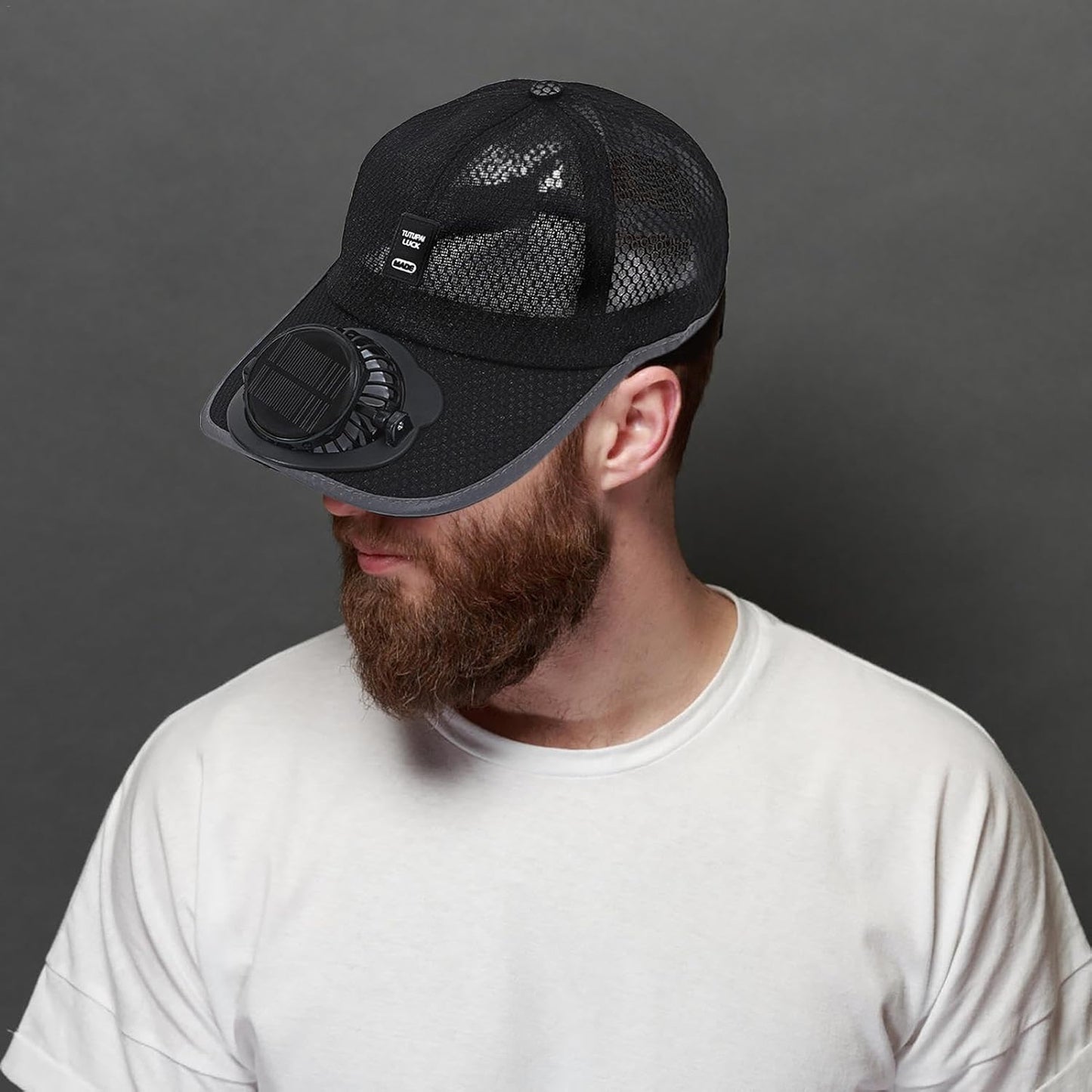 Stylish Rechargeable Baseball Cap with Fan