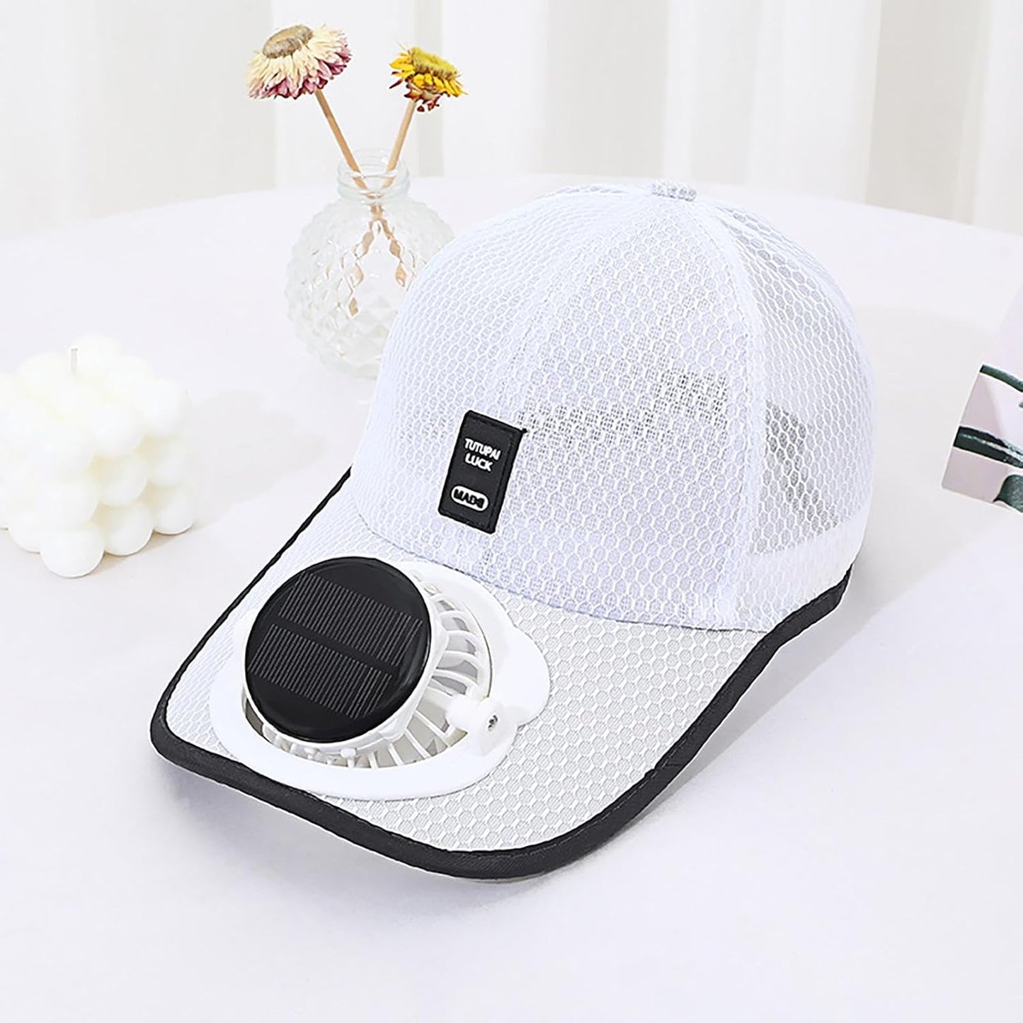Stylish Rechargeable Baseball Cap with Fan