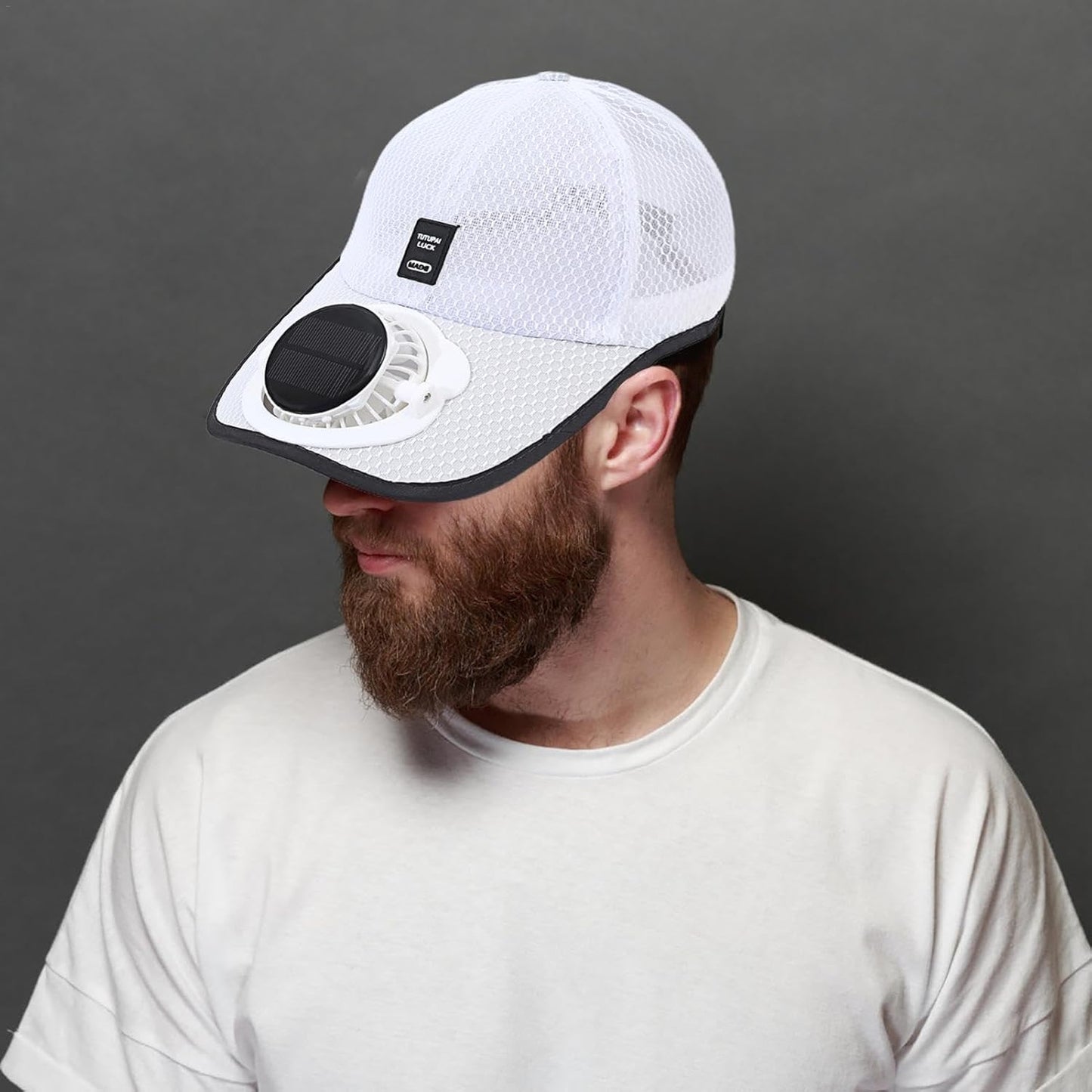 Stylish Rechargeable Baseball Cap with Fan