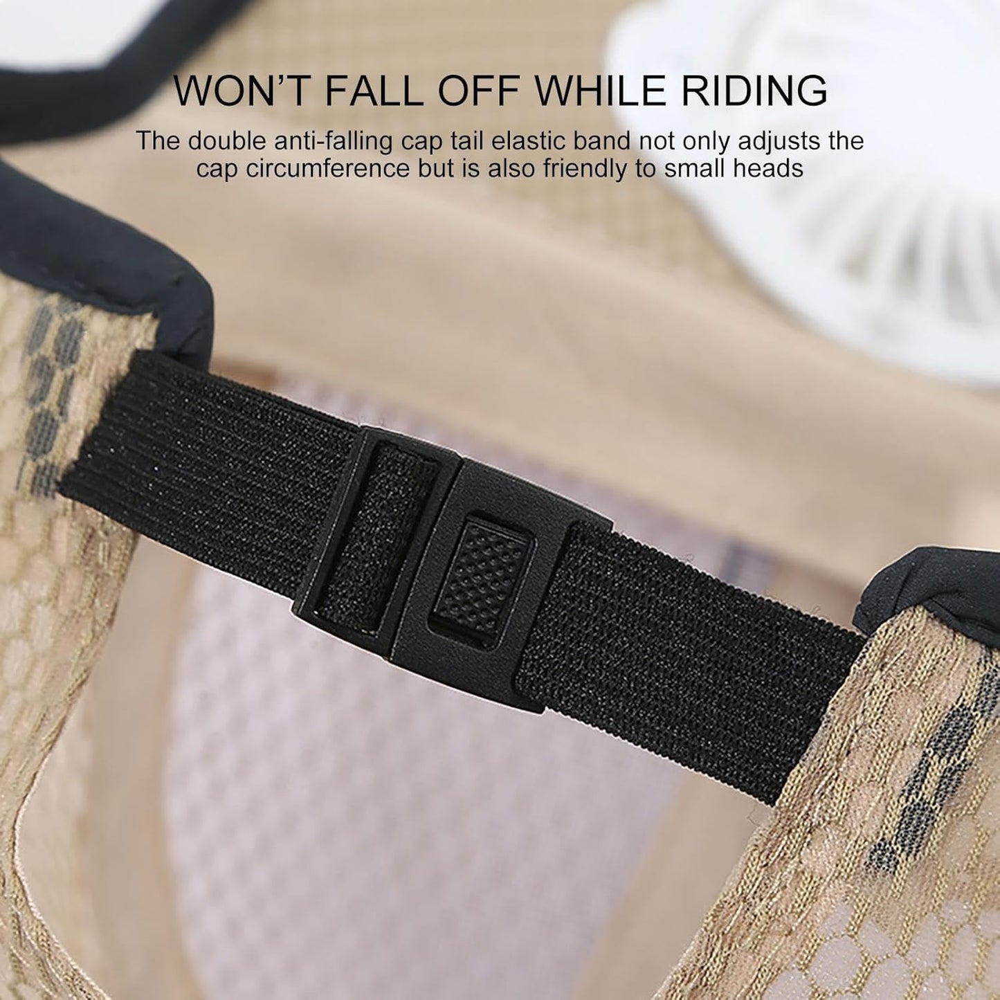 Stylish Rechargeable Baseball Cap with Fan