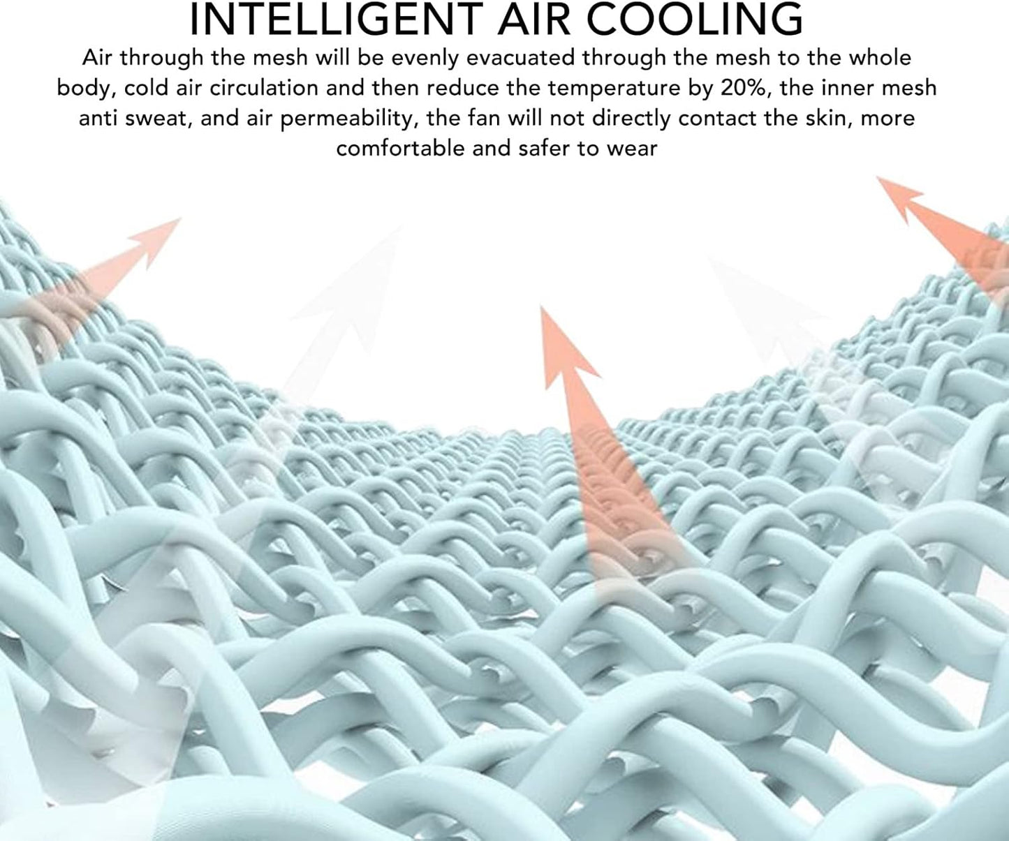 Work Clothes Vest with Fan
