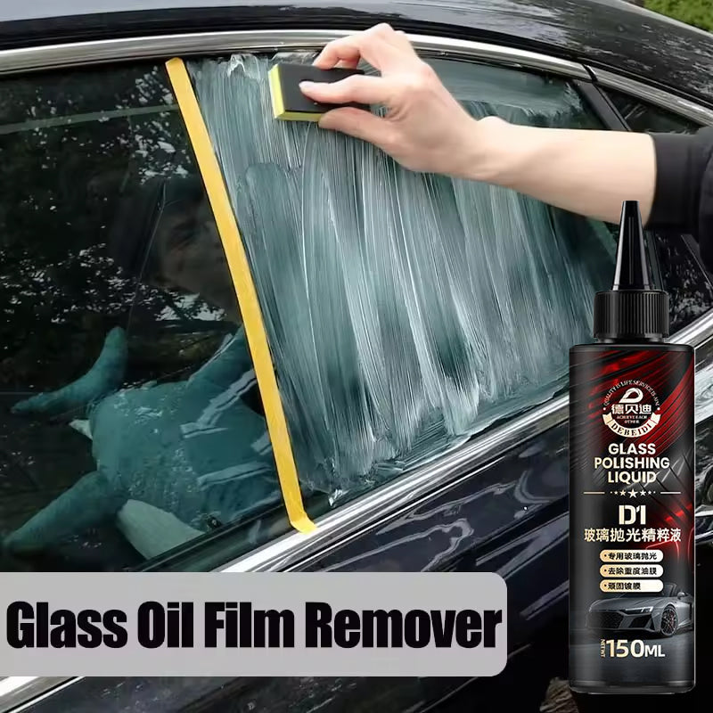 Car Glass Polishing Compound Windshield Cleaner Glass Oil Film Remover