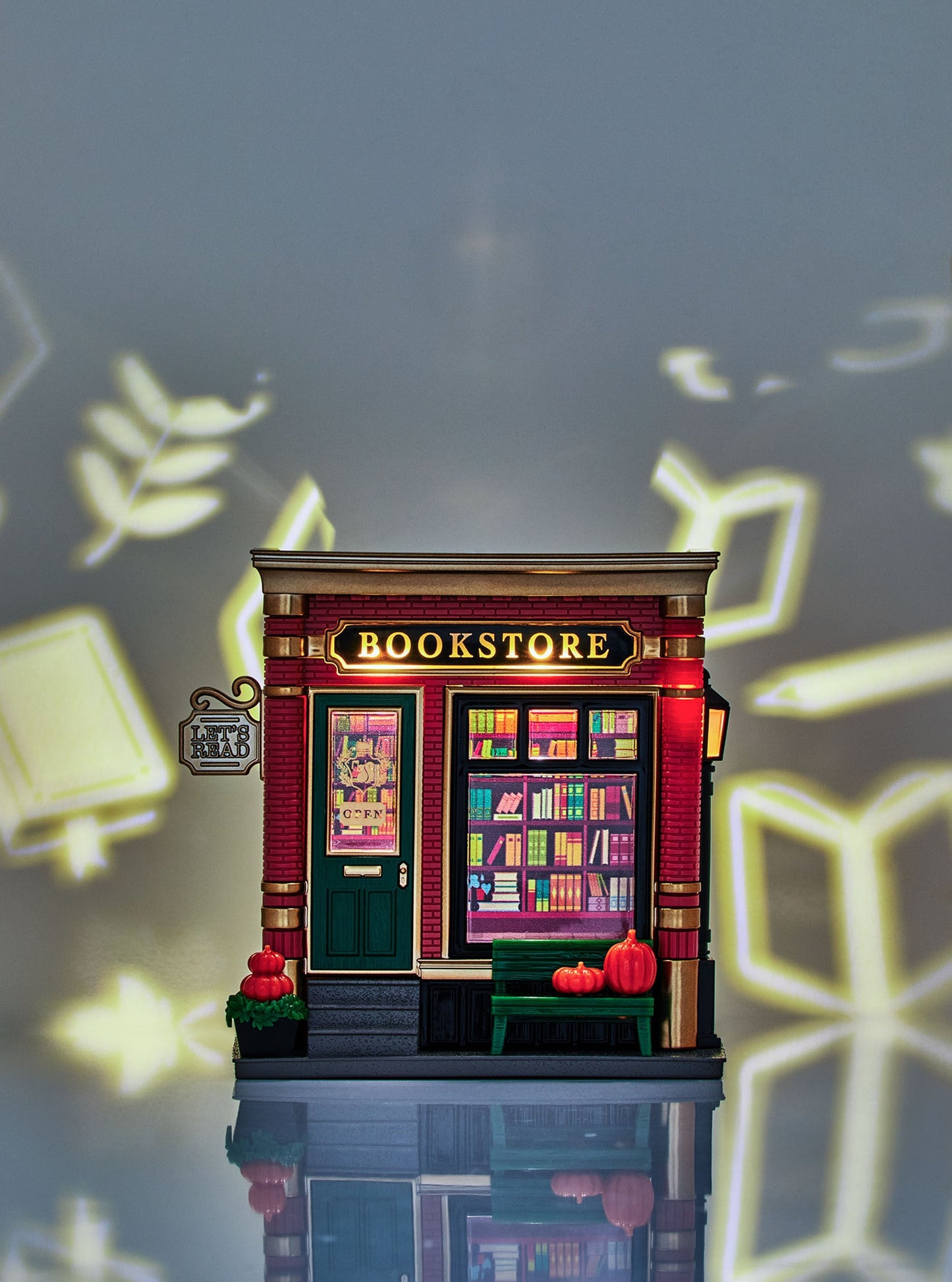 Fall Bookstore Projector