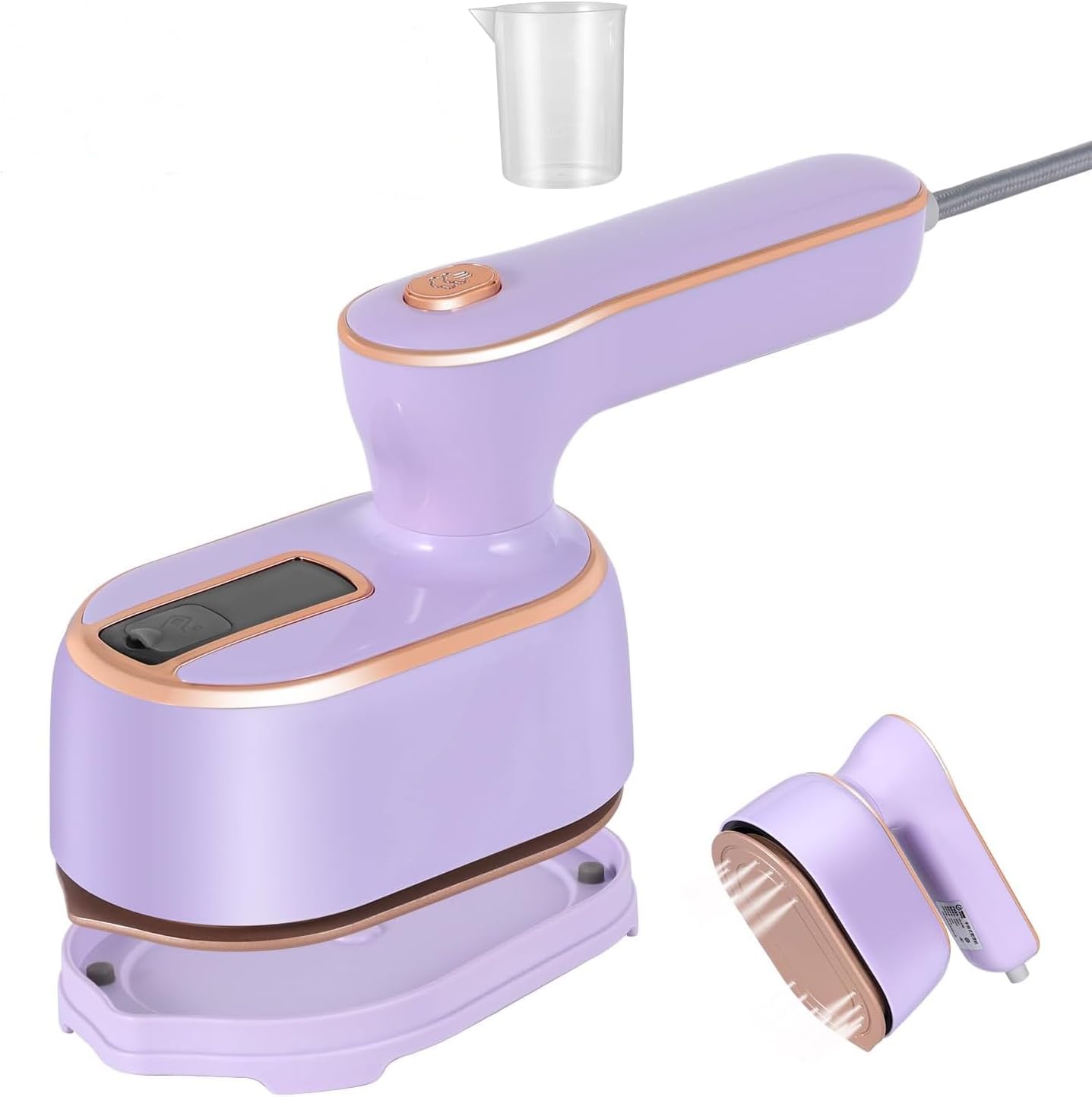 Mini handheld steamer can be used wet or dry