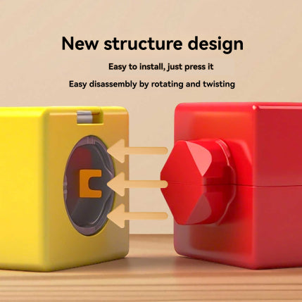 Magic Track Cube Children's High-speed Railway Train