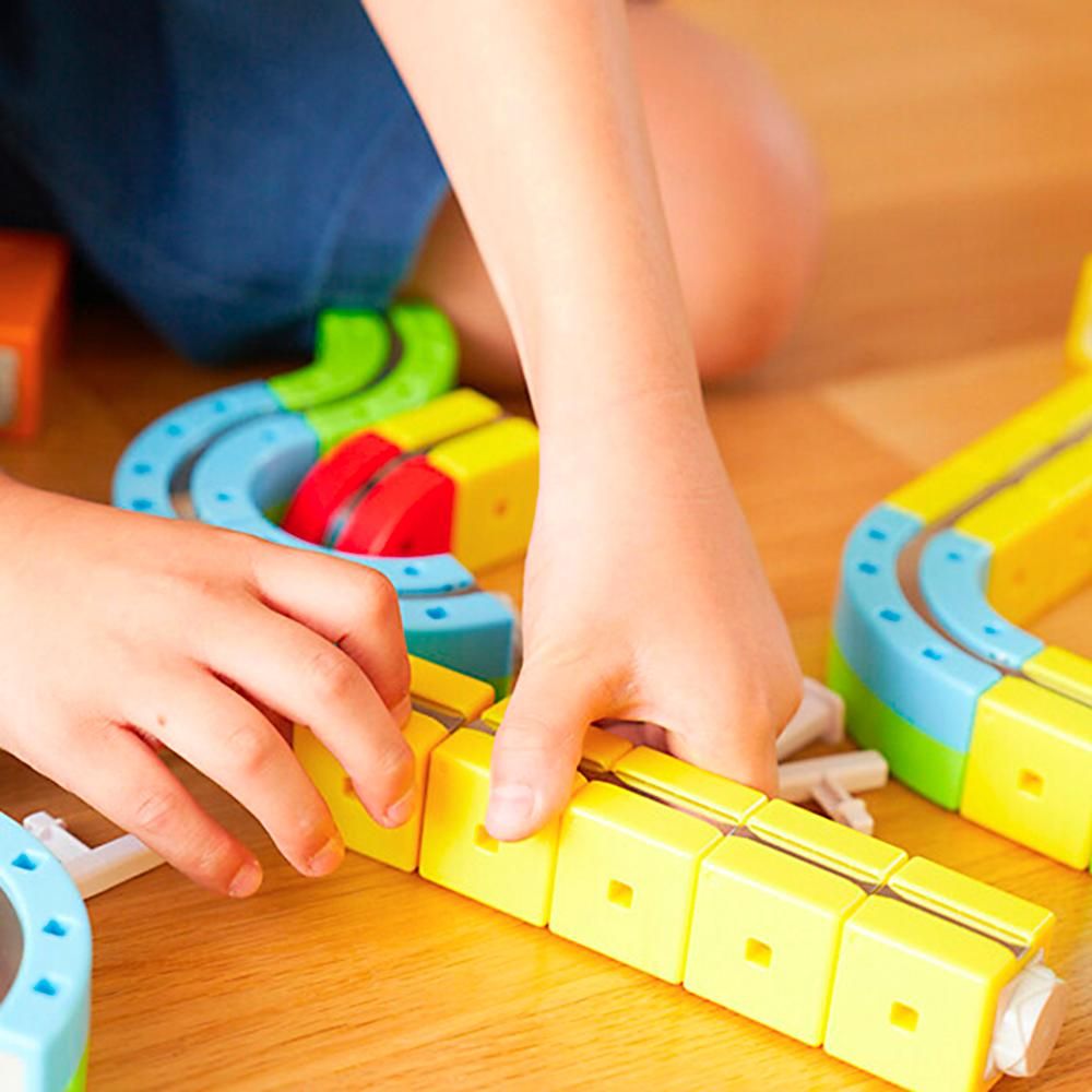 Magic Track Cube Children's High-speed Railway Train