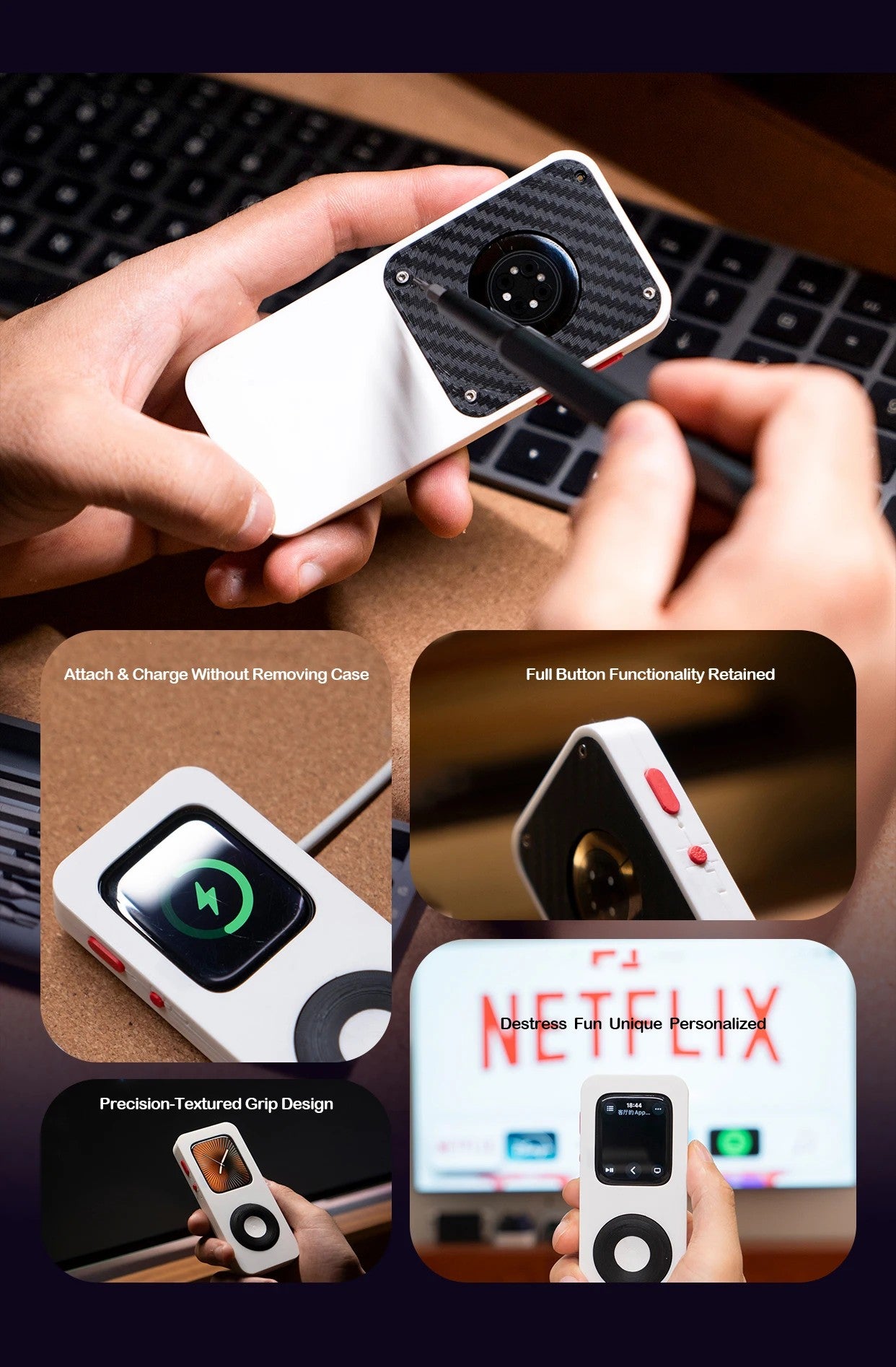 3D Print For iWatch Pod Protective Case Support Iwatch Expands IPod For iWatch Series 7/8/9/10 For Apple Watch Acceroies