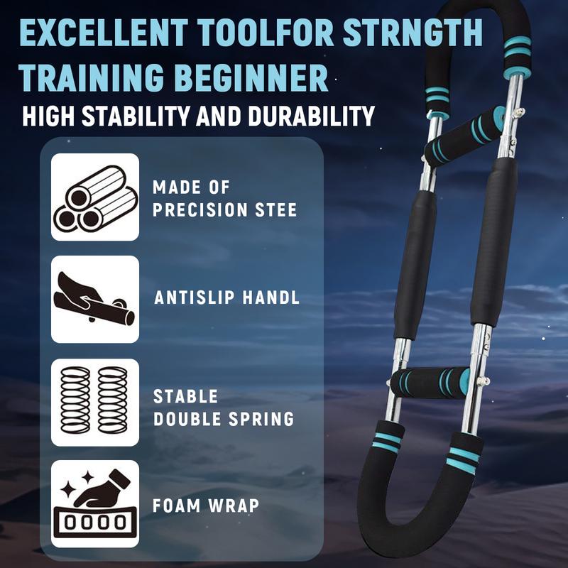 60-110 lb Adjustable Chest Workout Equipment, Men's Arm Strength Trainer