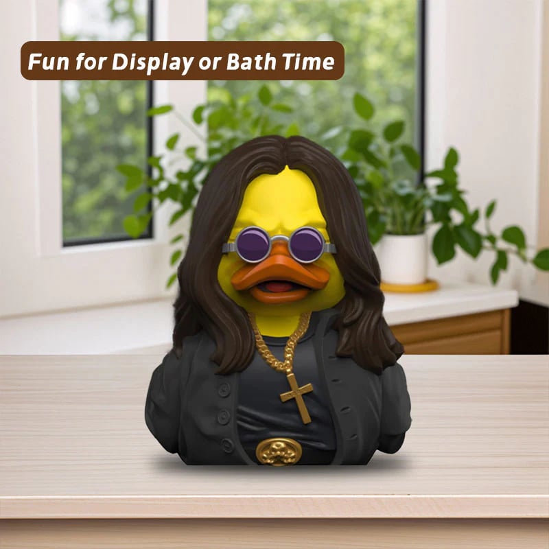 Ozzy Osbourne Cosplaying Rubber Duck