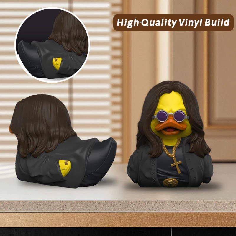 Ozzy Osbourne Cosplaying Rubber Duck