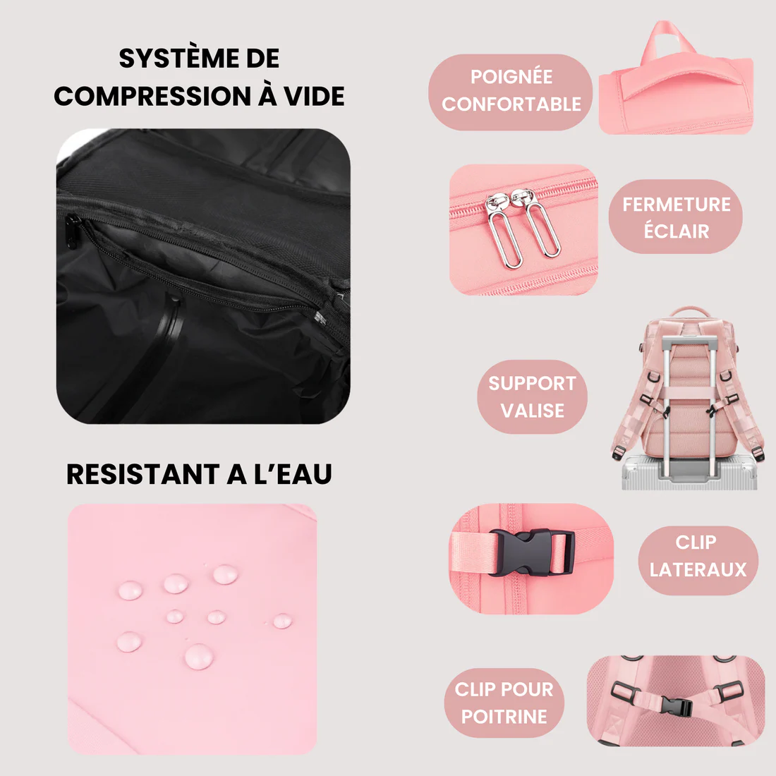 VacBag Airbag Backpack
