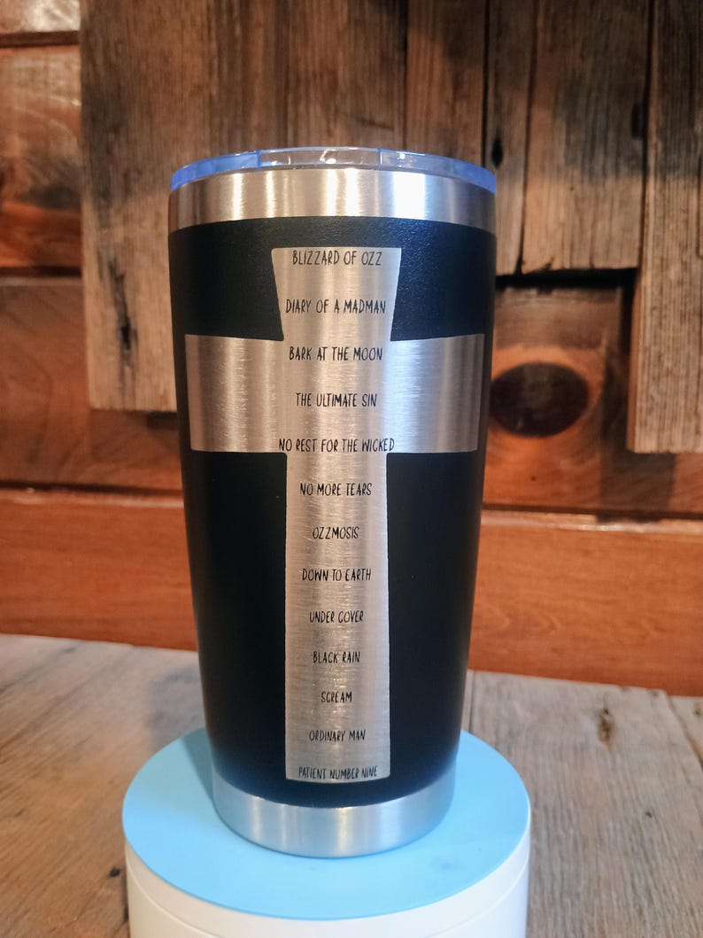 20oz Ozzy Tribute Tumbler