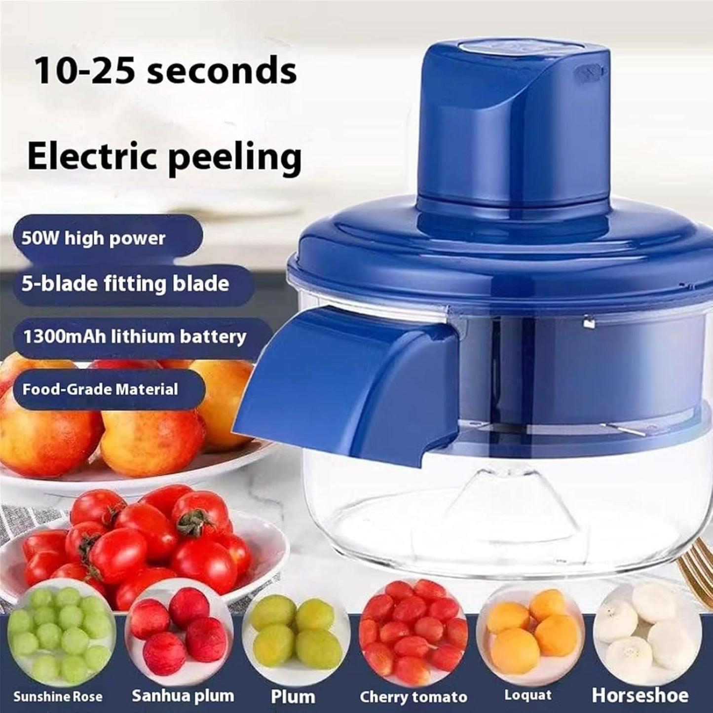 Grape peeling machine, automatic small fruit garlic peeling machine