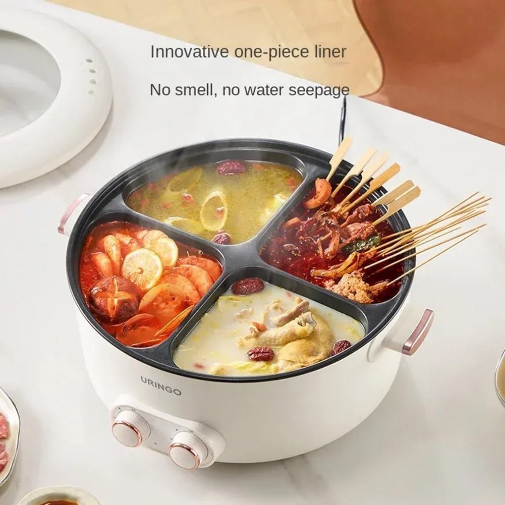 Four-grid multi-function stew pot