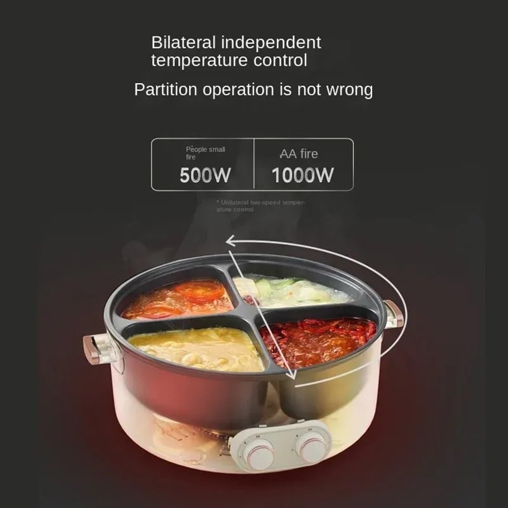 Four-grid multi-function stew pot