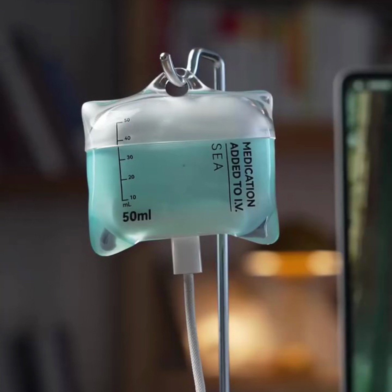 Emergency Blood Bag Earphone Box