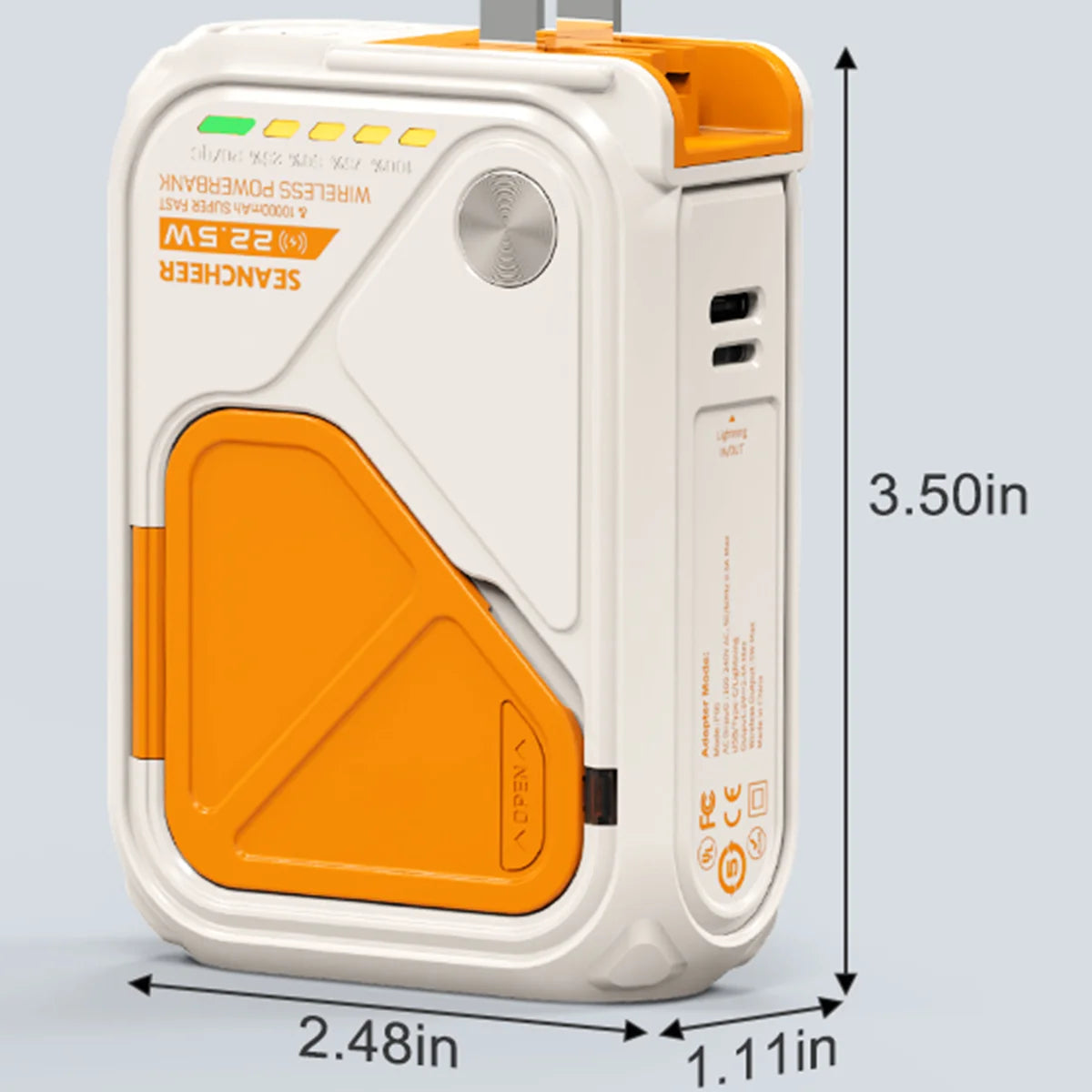 6 in 1 Powerbank (10000 mAh)