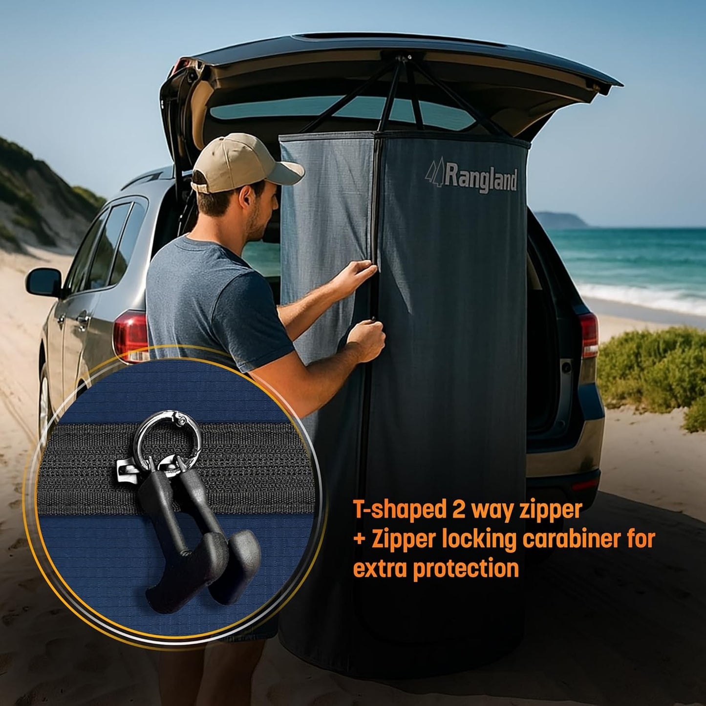 Instant Changing Tent for SUV Trunk