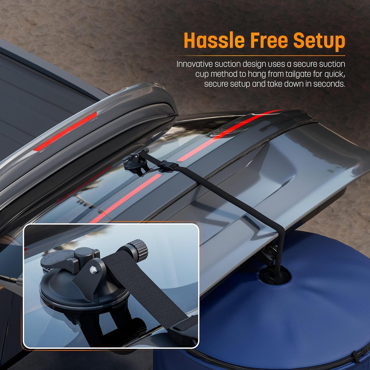 Instant Changing Tent for SUV Trunk
